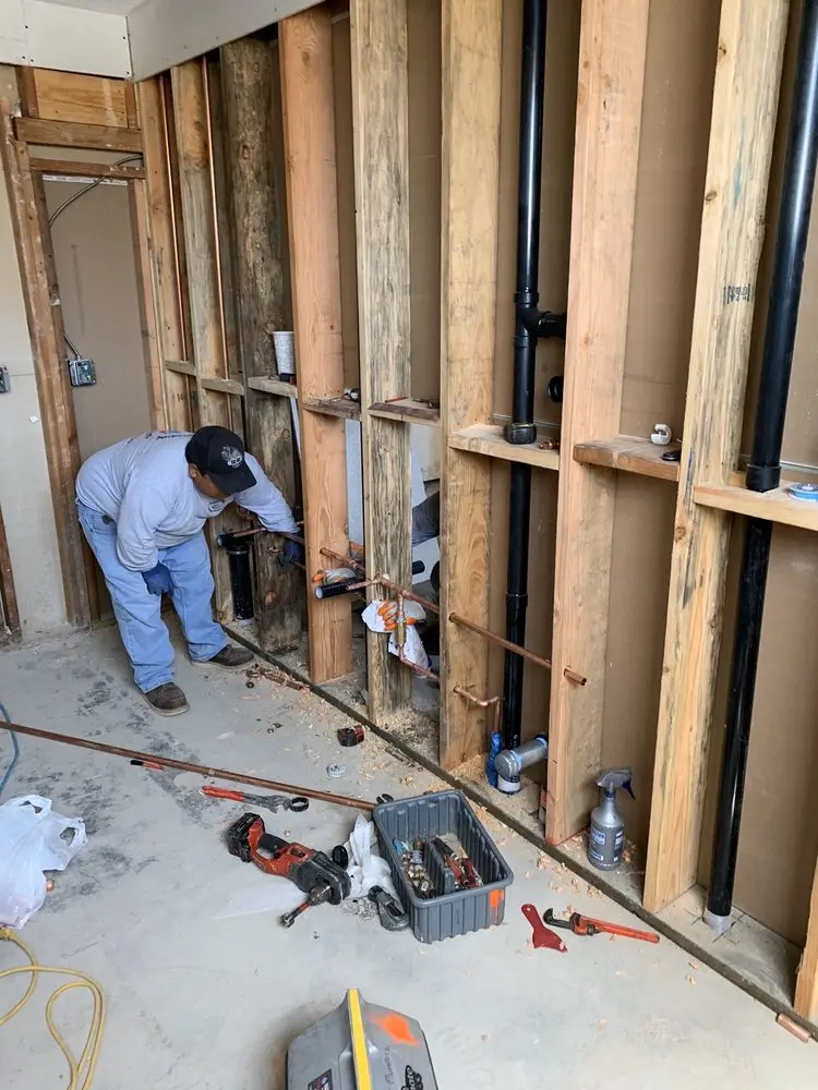 Commercial rough-in plumbing for Trenchless Sewer Repair in East Massapequa